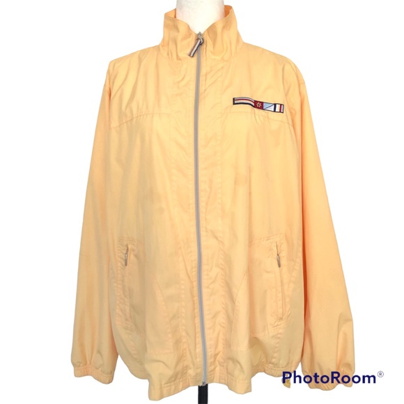 Catalina Women’s Waterproof Zip Up Jacket Orange Size XL - Picture 1 of 8